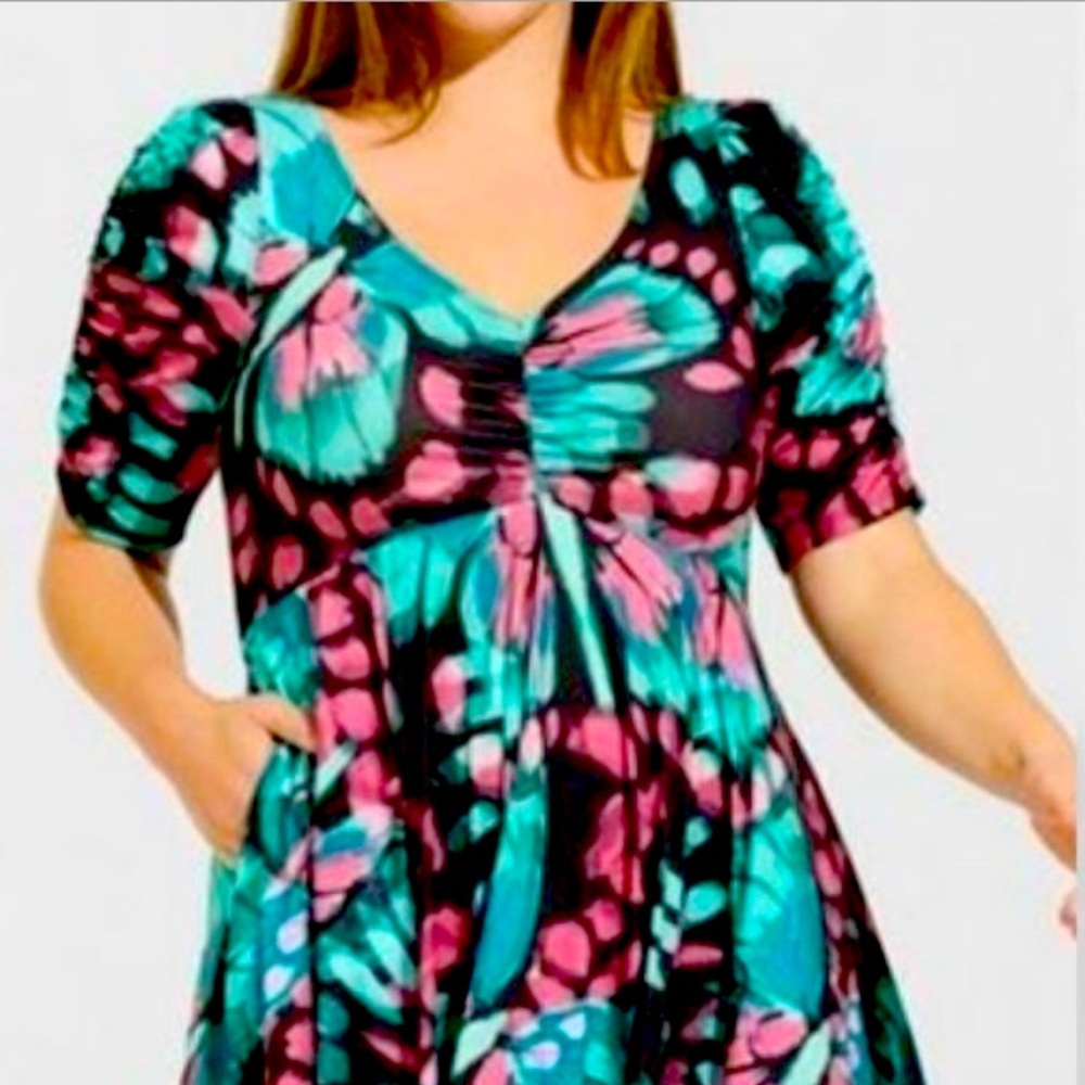 Torrid Butterfly Skater Dress